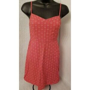 SO Womens Sundress Dress Size M Medium Red White 90S Y2K Hippie